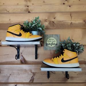 Nike Kids Sneakers Yellow Black